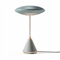 Modern desk lamp with perforated shade metal base and adjustable height 30 x 15 x 15cm